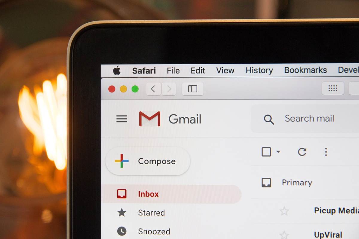 Quali sono i parametri per configurare Gmail su un client di posta elettronica?